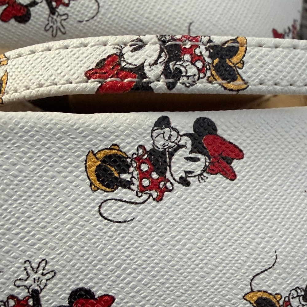 Janie and Jack Disney Minnie Mouse White and Red Dress Shoes Size 13 Kids Flats - Picture 5 of 8